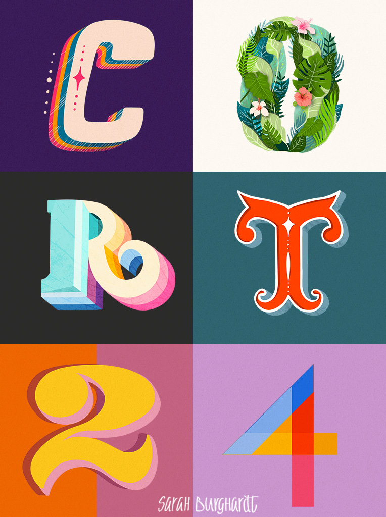 36 Days of Type by Sarah Burghardt