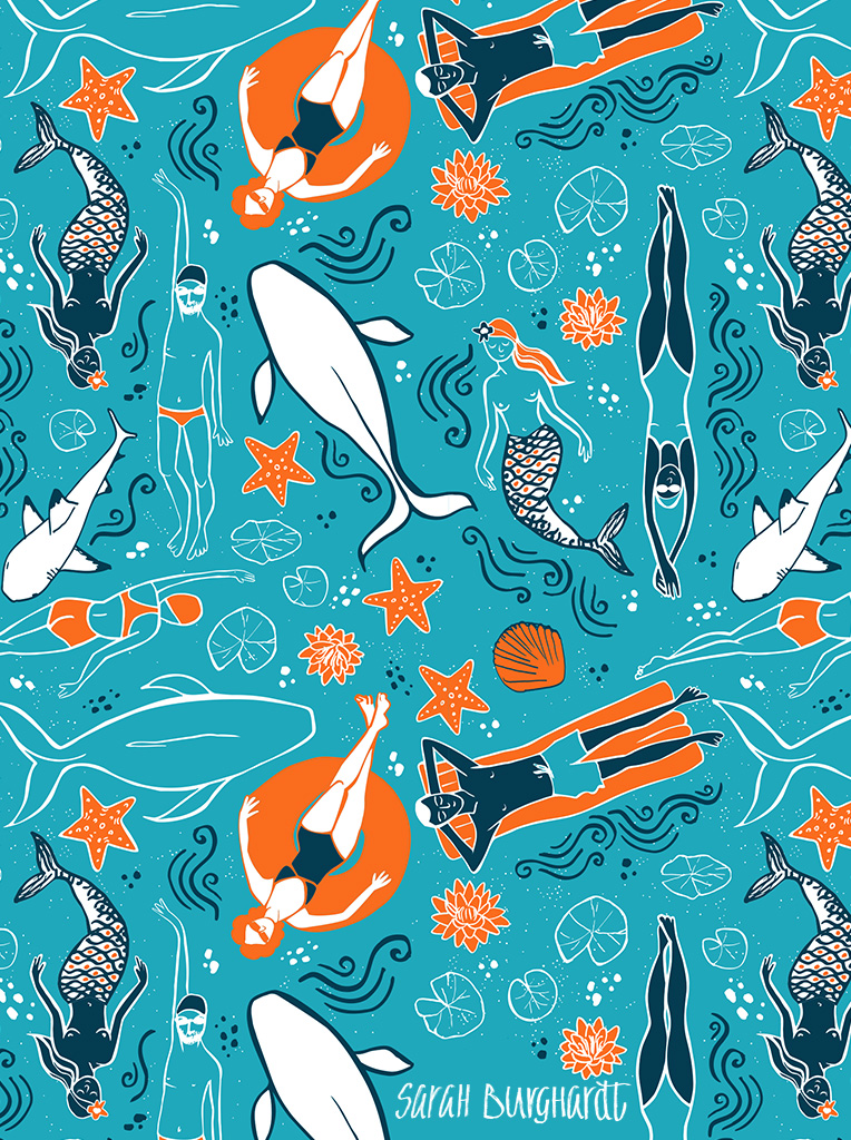 Illustration Pattern Wasser